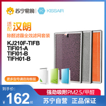 kissair1217 adapted Hanlang air purifier filter core TIFI01-A TIFH01-B filter screen
