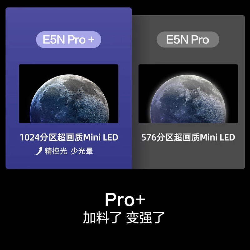 【补贴20%】海信电视85E5N Pro+ 85英寸MiniLED 家电补贴换新3891