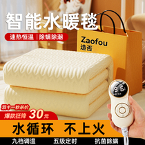 2023 New Water Heating Electric Blanket Official Flagship Store Heating Water Warm Blankets Double Electric Bedding for Home 2510