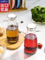 Hebisoft Kitchen Home Heat Resistant Oil Pot Glass Fitted Oil Tank Anti-Leak Soy Sauce Bottle Seasoning Bottle Vinegar Jug Oil Pot 1036