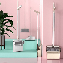 Aig sweep to combine the dustpan suit with home soft hair broom ground scraping toilet sweeping broom deviner 2217