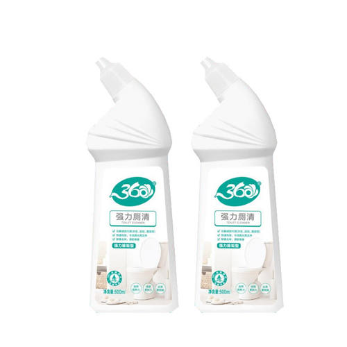 360强力洁厕灵实惠装蓝液宝马桶清洁剂卫生间除垢除臭家用清香型 - 图1