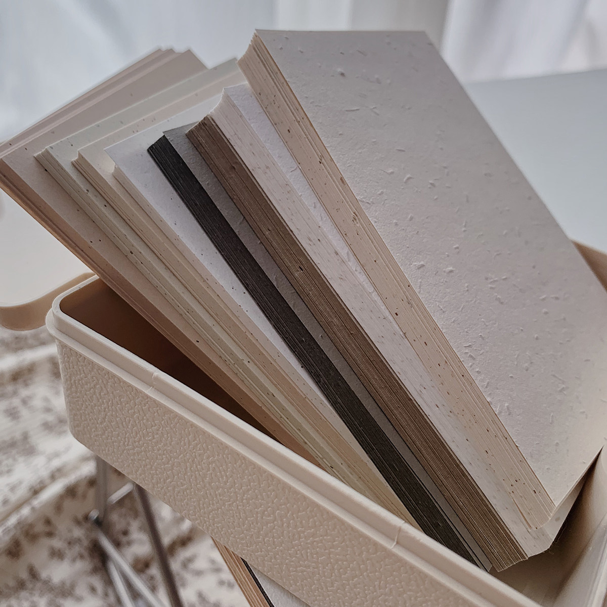 Zian.paper | 原创 奶油纸砖 120g手账薄荷绿白M5砂点现货240张,淘宝优惠券,粉丝福利购,淘宝优惠卷