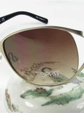 墨镜镂空金色框太阳镜