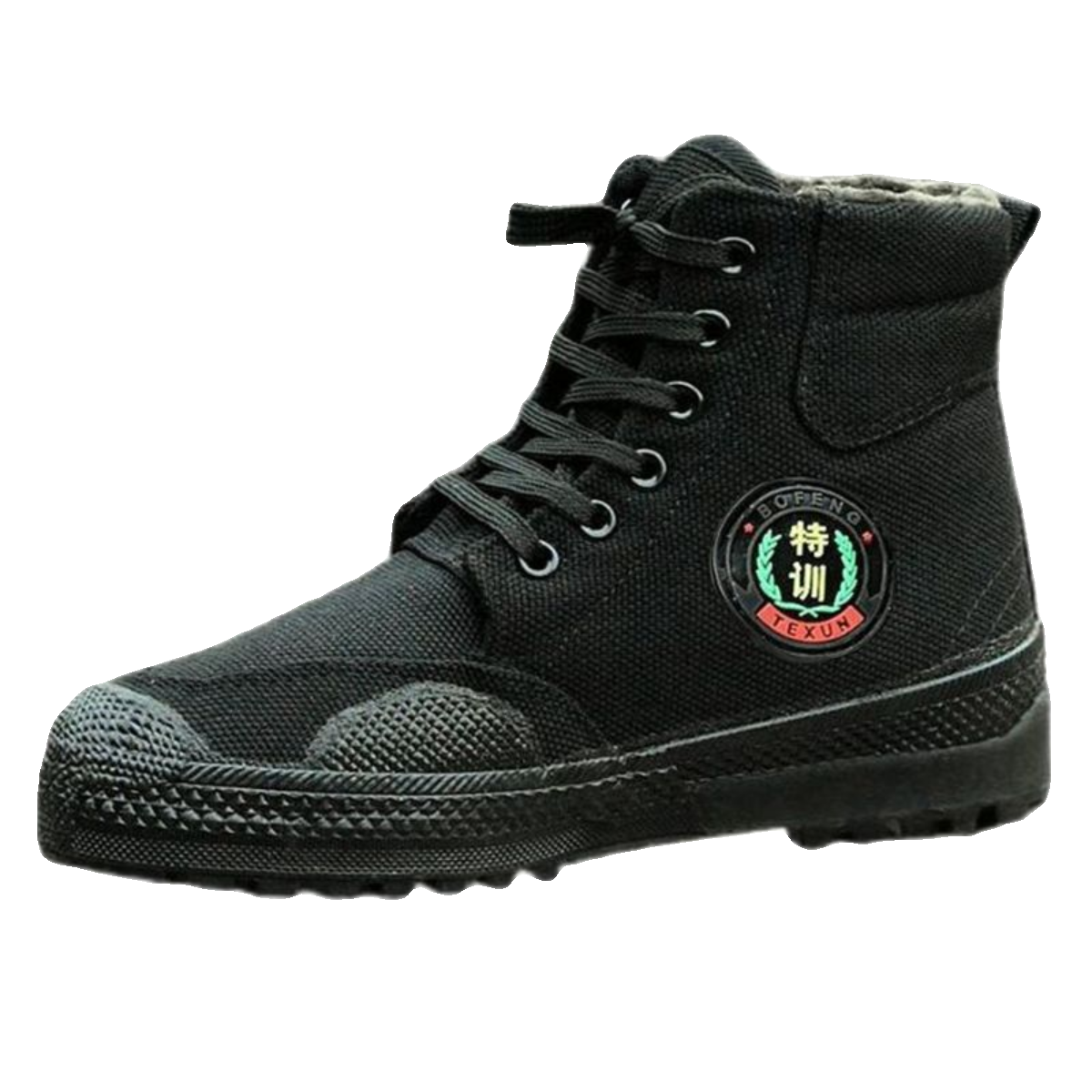 冬季加绒加厚解放鞋男防寒保暖棉鞋登山鞋耐磨工地劳保鞋女帆布鞋 - 图3