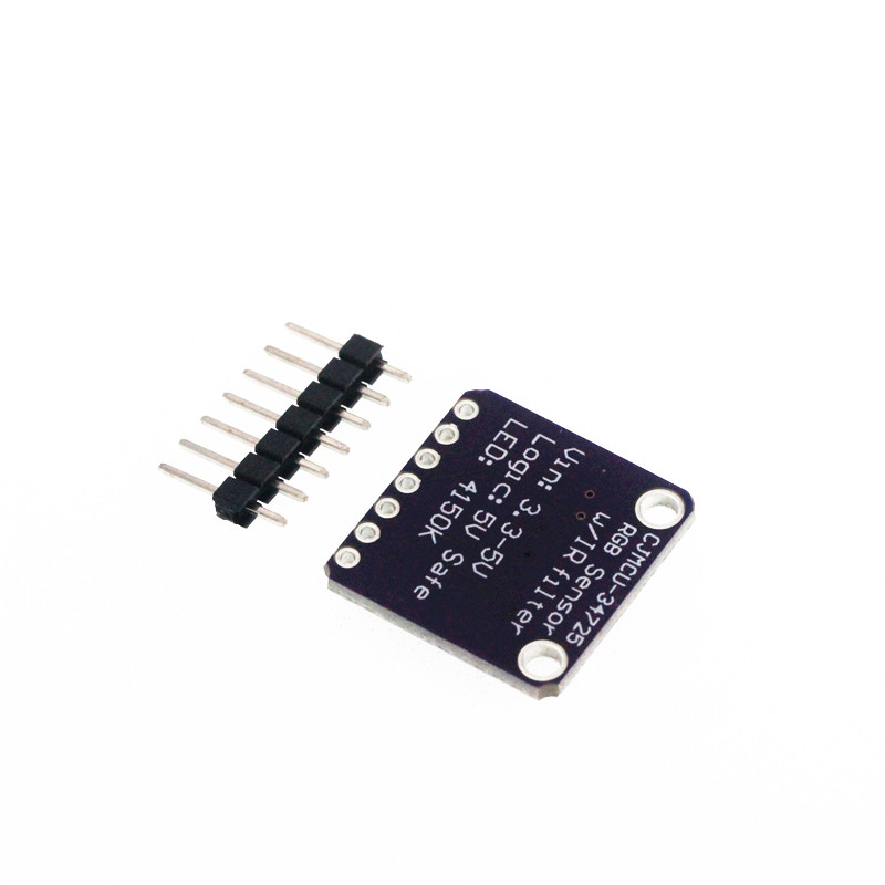 tcs34725 颜色传感器 色敏光电color sensor rgb 开发板模块 全新