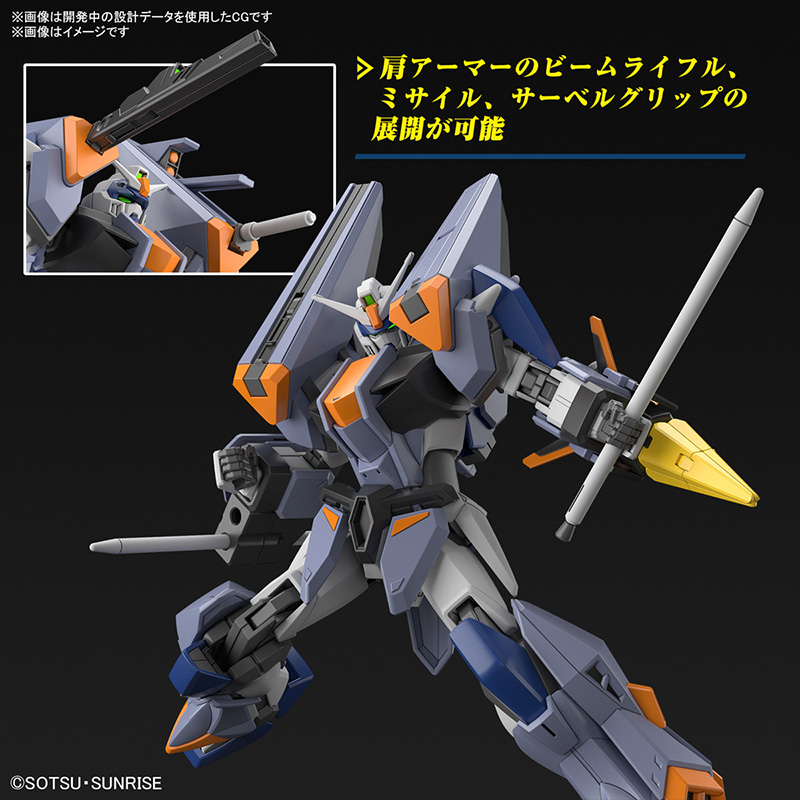 【预定】万代敢达拼装模型 HG HGCE SEED 1/144迅雷决斗高达-图1