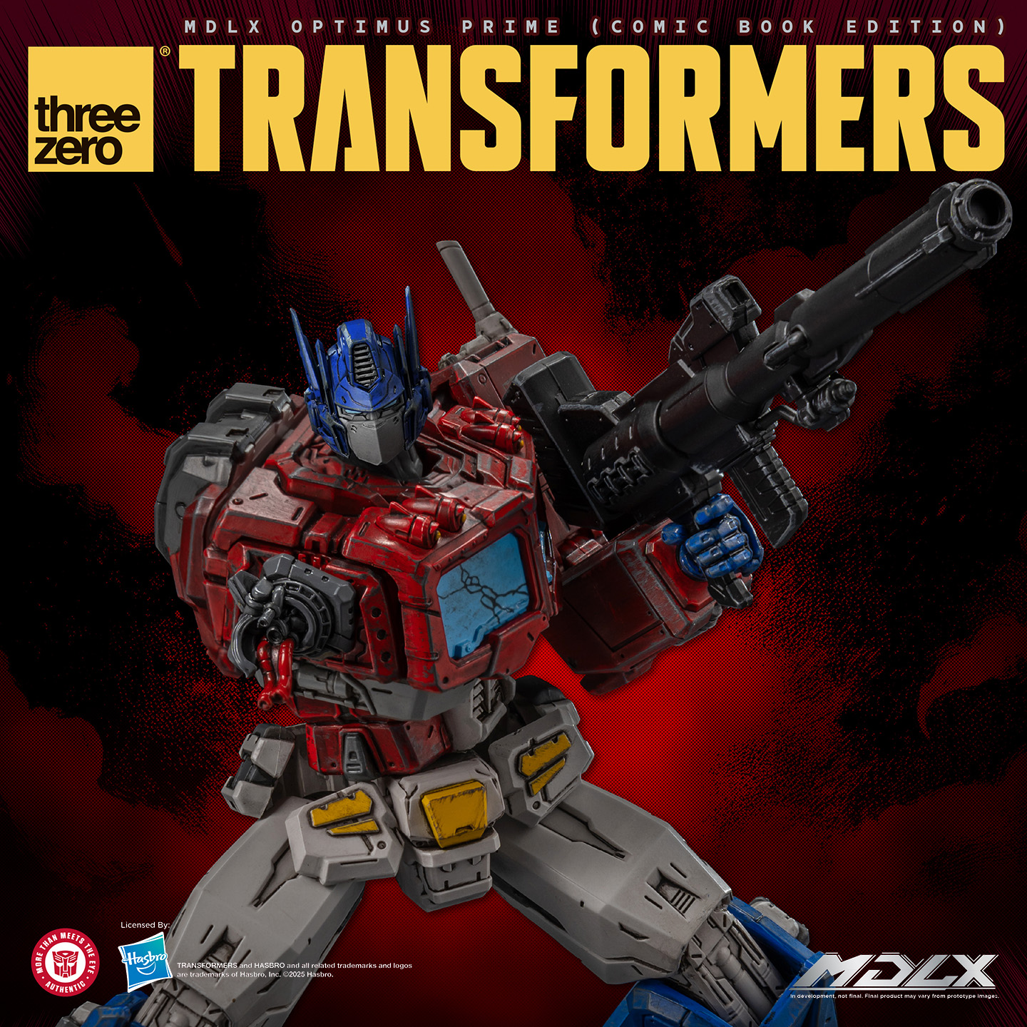 预定threezero变形金刚擎天柱漫画版 MDLX系列收藏级可动模型 - 图3