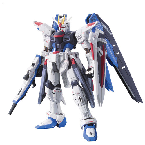万代敢达拼装模型RG 05 1/144 ZGMF-X10A Freedom Gundam自由高达 - 图0