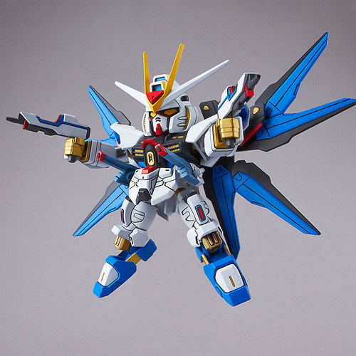 万代高达模型Q版 BB战士 SD EX 006 SDEX突击/强袭自由敢达拼装 - 图1