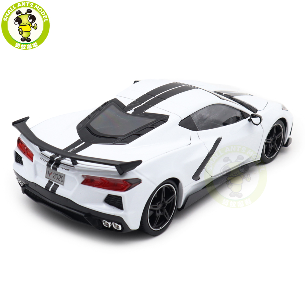 美驰图1/18 2020 Chevrolet Corvette Stingray 合金跑车模型玩具 - 图0