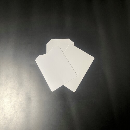 服装衬板 羊毛衫针织衫包装纸板圆领高领衬衫polo衣服双面白卡纸 - 图2