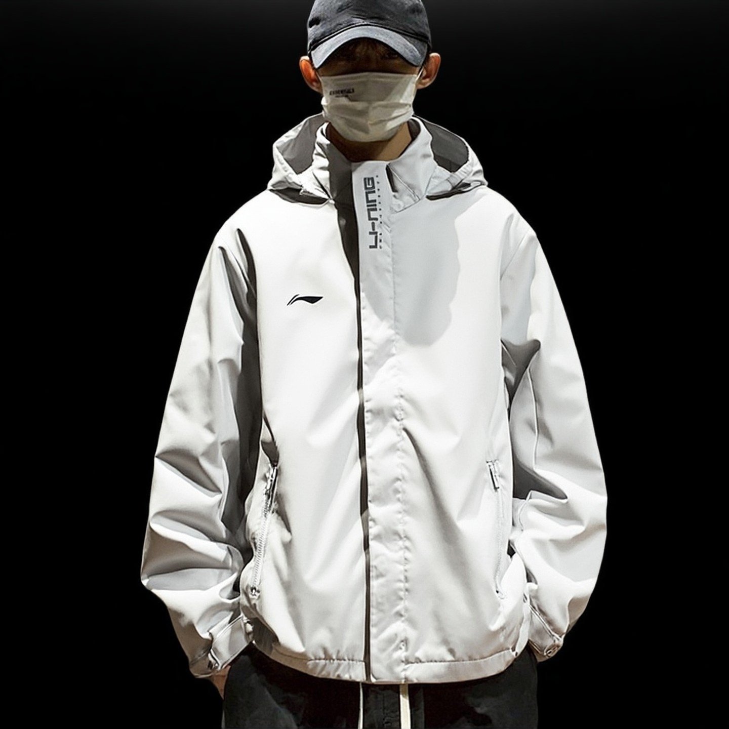 李宁风衣男款2025秋季新款登山服运动休闲宽松舒适防风冲锋衣外套,淘宝优惠券,粉丝福利购,淘宝优惠卷