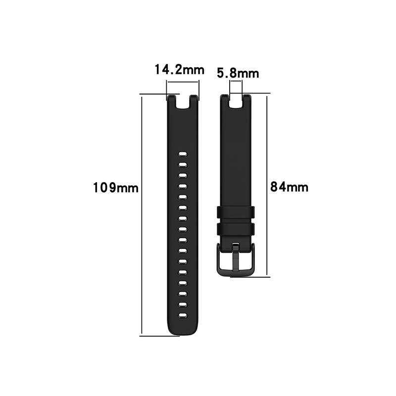 适用佳明 GARMIN Lily女表腕带替换软硅胶运动防水潮流智能手表带 - 图2