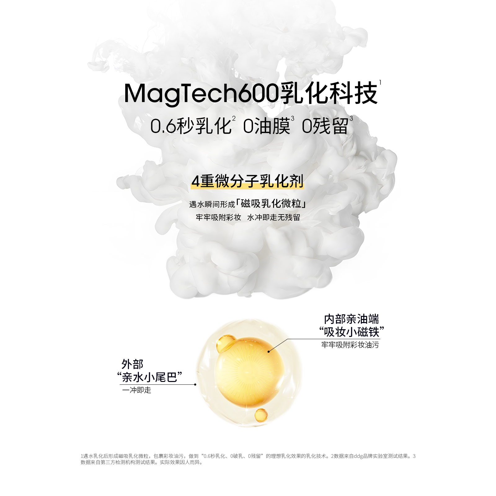 ddg燕麦荔枝卸妆油女眼唇卸妆液水膏敏感肌温和清洁易乳化洁颜油