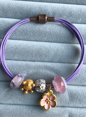 包邮流苏适用于黄金防水手链