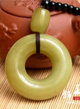 糖料平安环大号车挂饰手把件