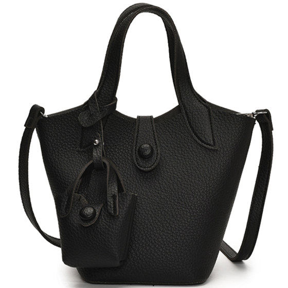 High-end handbag women's 2026 new trendy fashion versatile shoulder bag commuter crossbody bucket bag