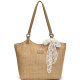 Handwoven bag women's 2026 new popular beach vacation shoulder bag large capacity tote bag straw bag