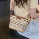 New casual and simple niche single shoulder crossbody bag