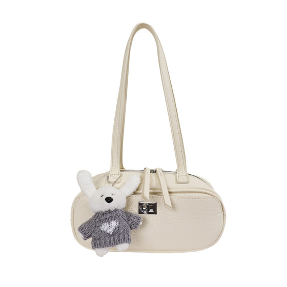 New casual and simple niche shoulder handbag