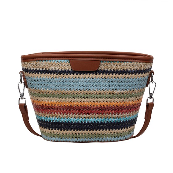 New casual and simple niche single shoulder crossbody bag