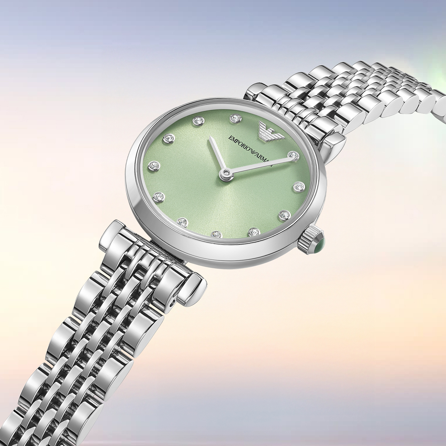 Armani Armani watch for women, light luxury, elegant, gift to girlfriend AR11667