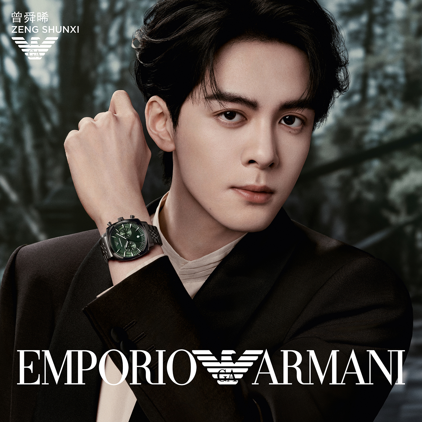 Armani Armani watch men's business large dial advanced quartz watch AR11689