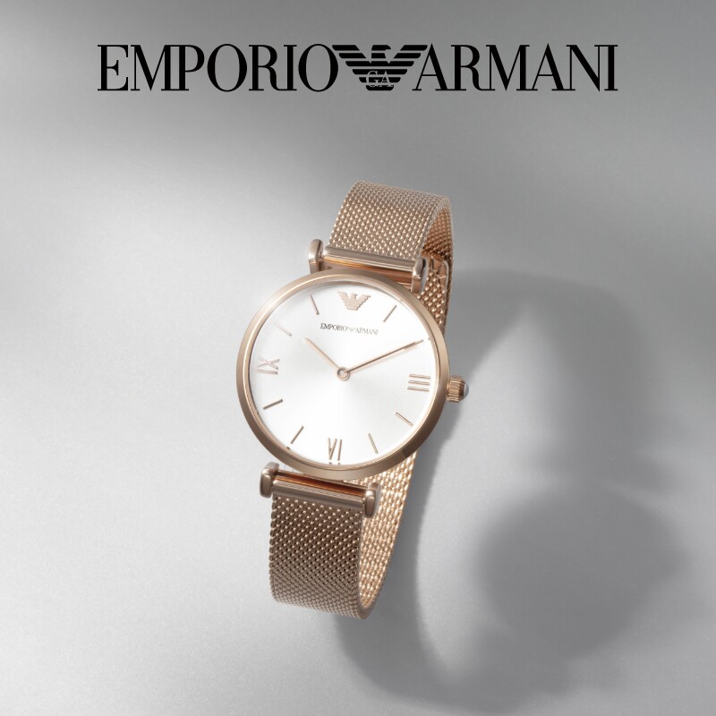 【正品】armani阿玛尼旗舰店气质手表 Emporio Armani腕表欧美腕表