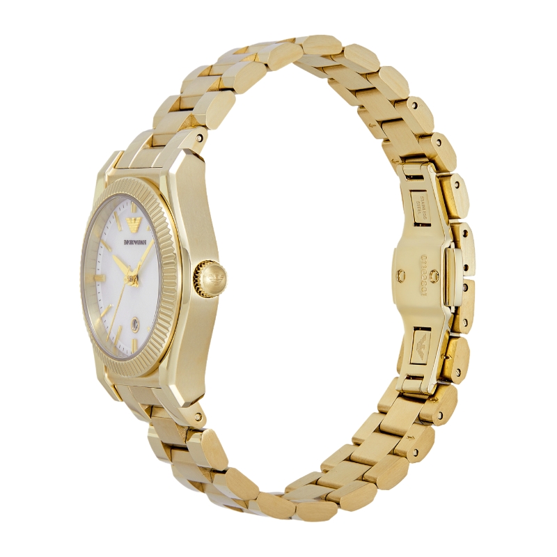 Emporio Armani vintage rose gold watch