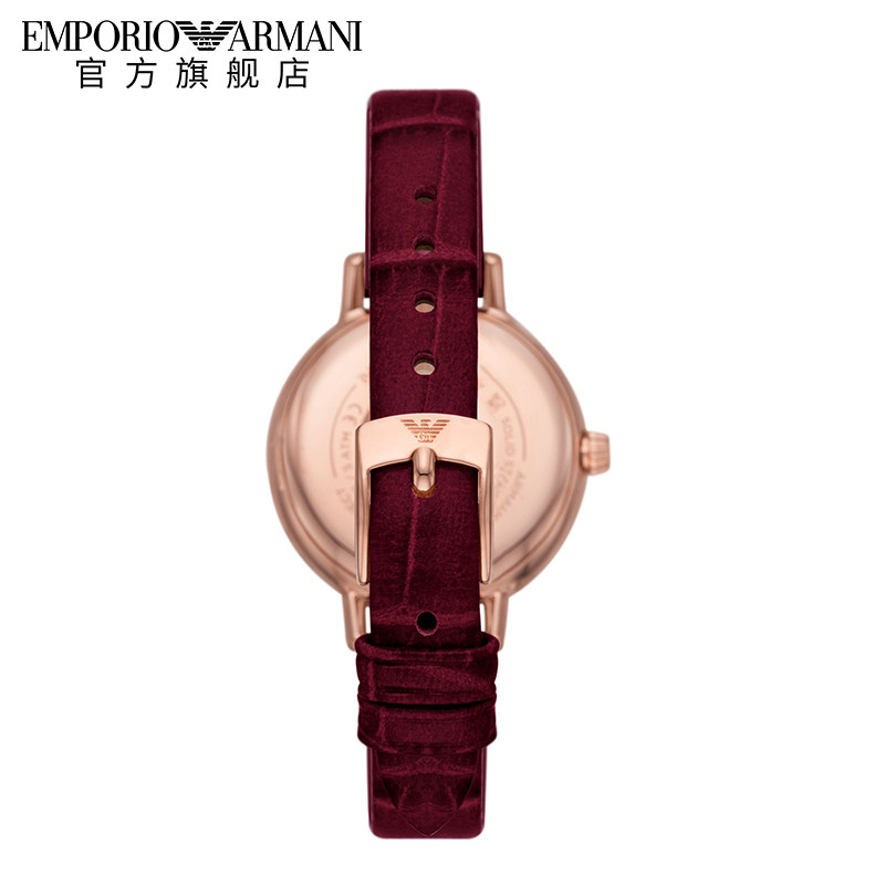 armani阿玛尼官方白月光女士石英表 Emporio Armani腕表欧美腕表