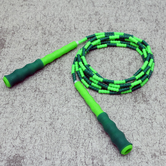 Children kindergarten primary school students practicing skipping rope