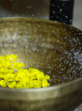 【直播间专拍】经文唱歌碗古代打击乐器尼泊尔手工碗瑜伽静心铜碗