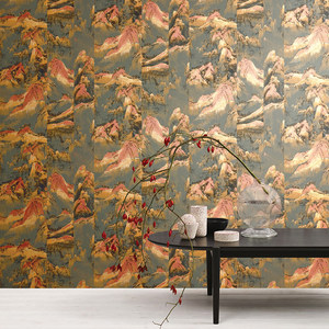 柔然墙纸 比利时Khroma正品进口Akiyama 山峰 客厅卧室背景壁纸