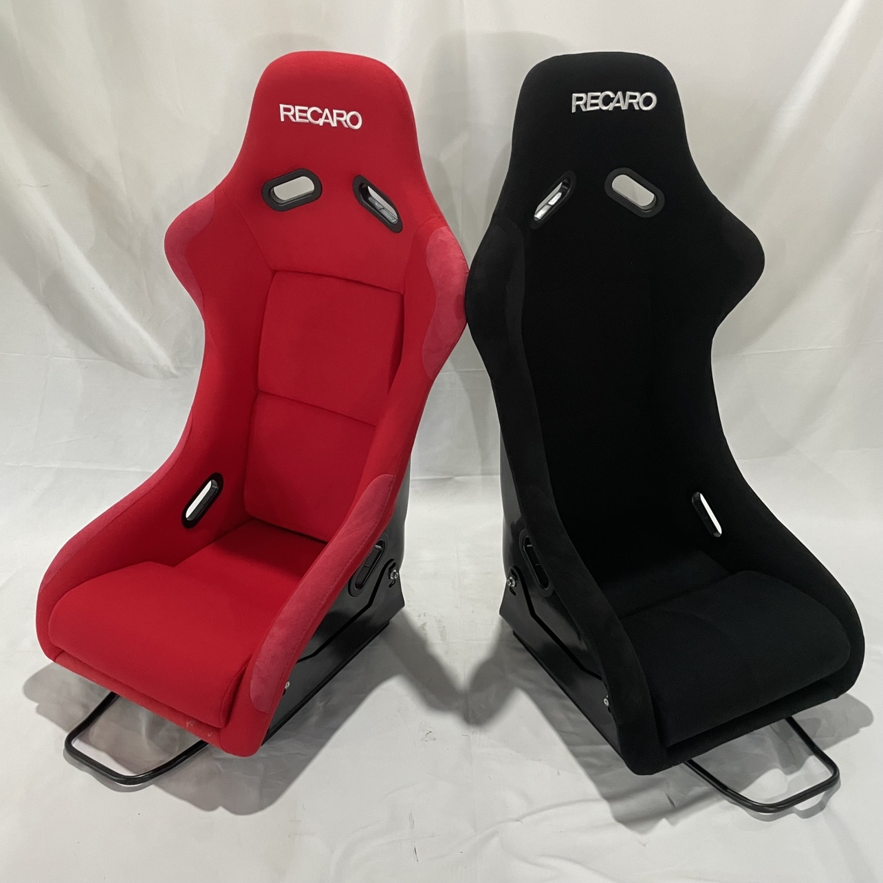 recaro SR3汽车改装座椅厂家通用滑轨可调节赛车模拟器桶椅菠萝布 - 图0