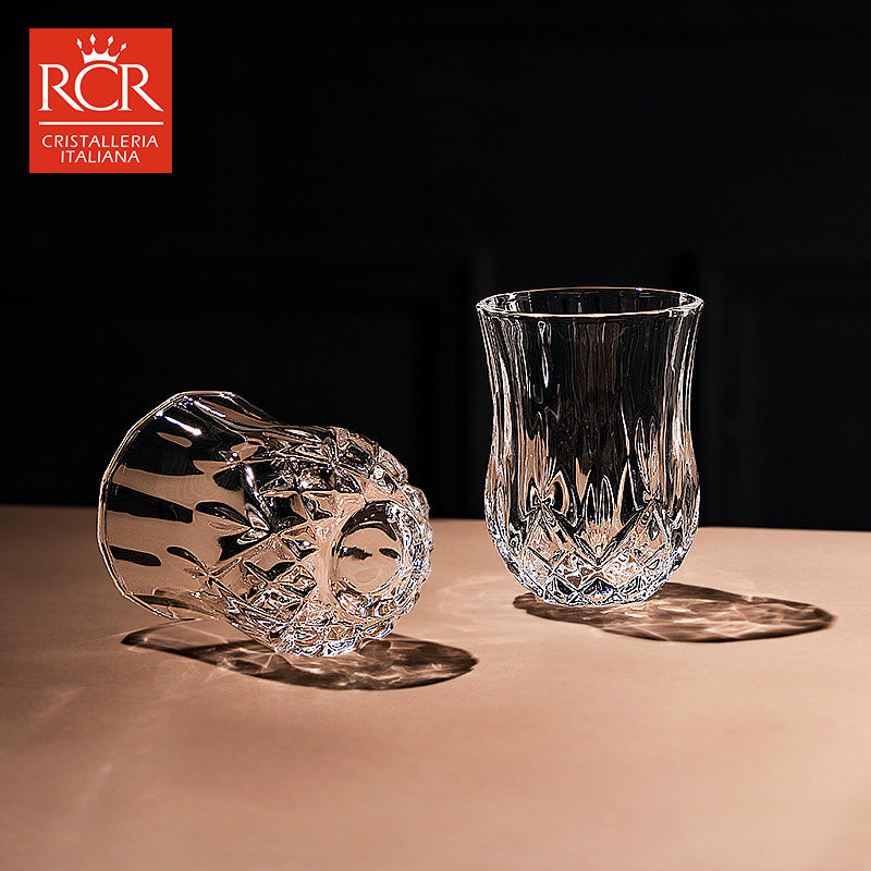 意大利进口RCR水晶玻璃白酒杯家用二两杯轻奢高端烈酒杯送礼套装,淘宝优惠券,粉丝福利购,淘宝优惠卷