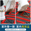 Outdoor non-slip soil-rubbing outdoor waterproof commercial floor mat