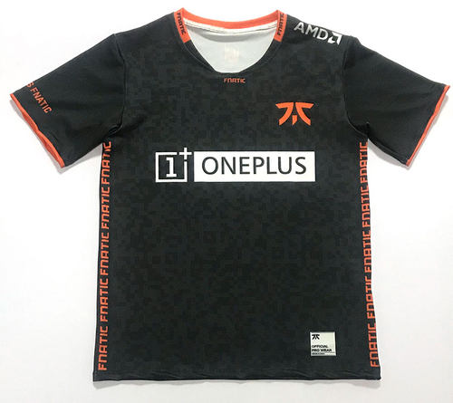 fnatic战队服电竞CSGO英雄2020全球总决赛联盟S10可定制ID dota2 - 图3
