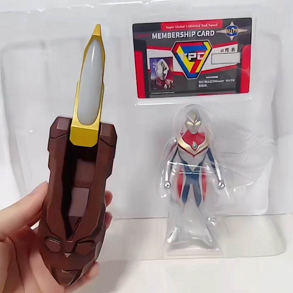 万代戴拿奥特曼闪光剑变身器正版阿古茹盖亚蓝宝锥镯儿童玩具礼物,淘宝优惠券,粉丝福利购,淘宝优惠卷