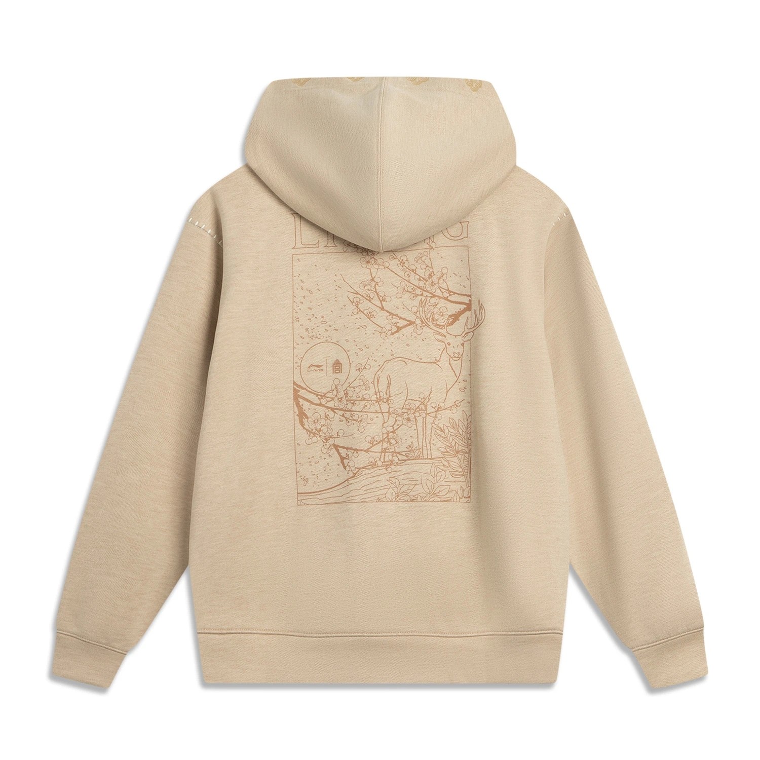 孙颖莎同款李宁中国文化故宫联名女上衣宽松套头连帽卫衣AWDVB40,淘宝优惠券,粉丝福利购,淘宝优惠卷