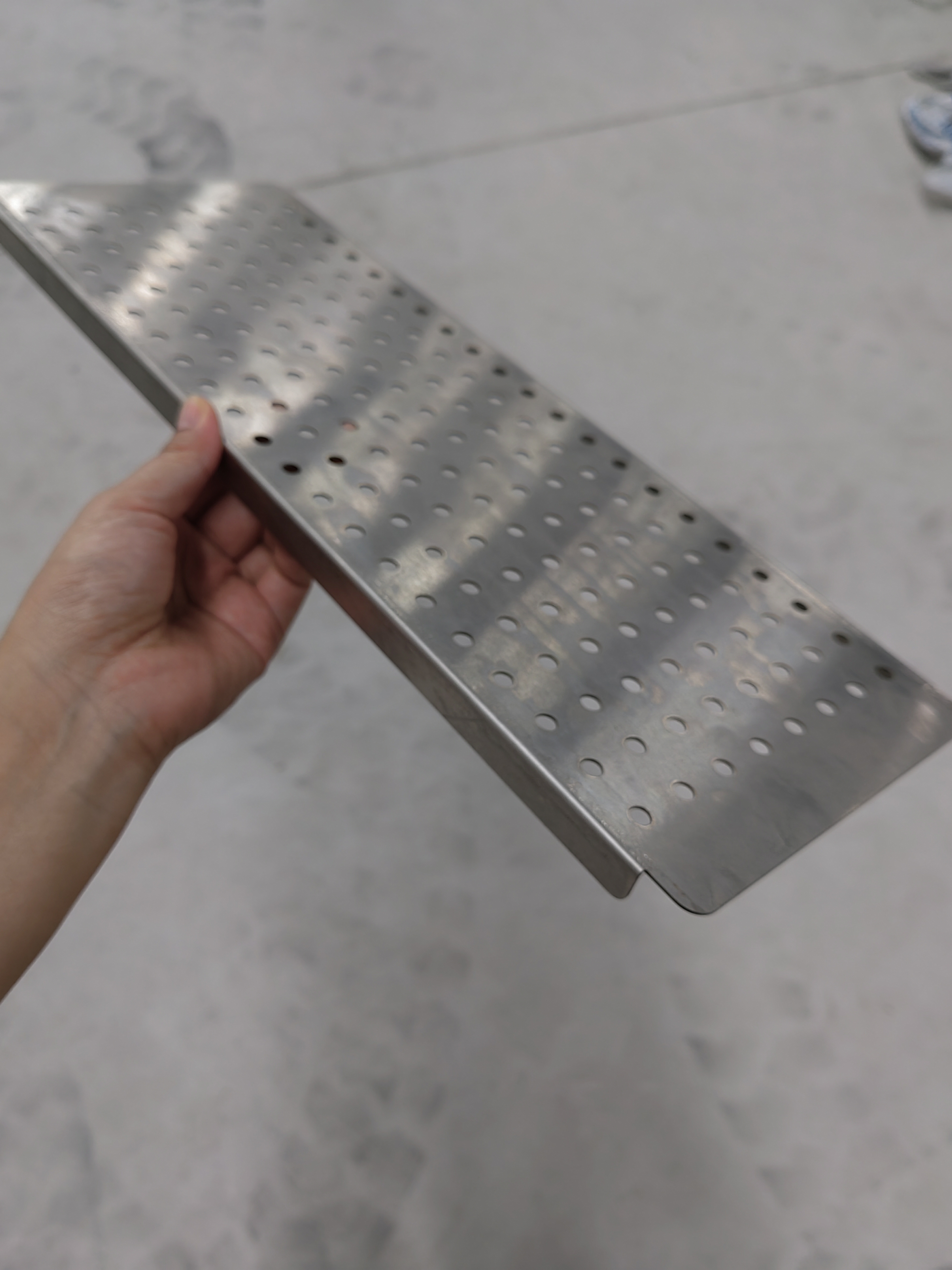 不锈钢托盘沥水盘沥水篮冲孔板隔渣篮定制水池沥水板 - 图3