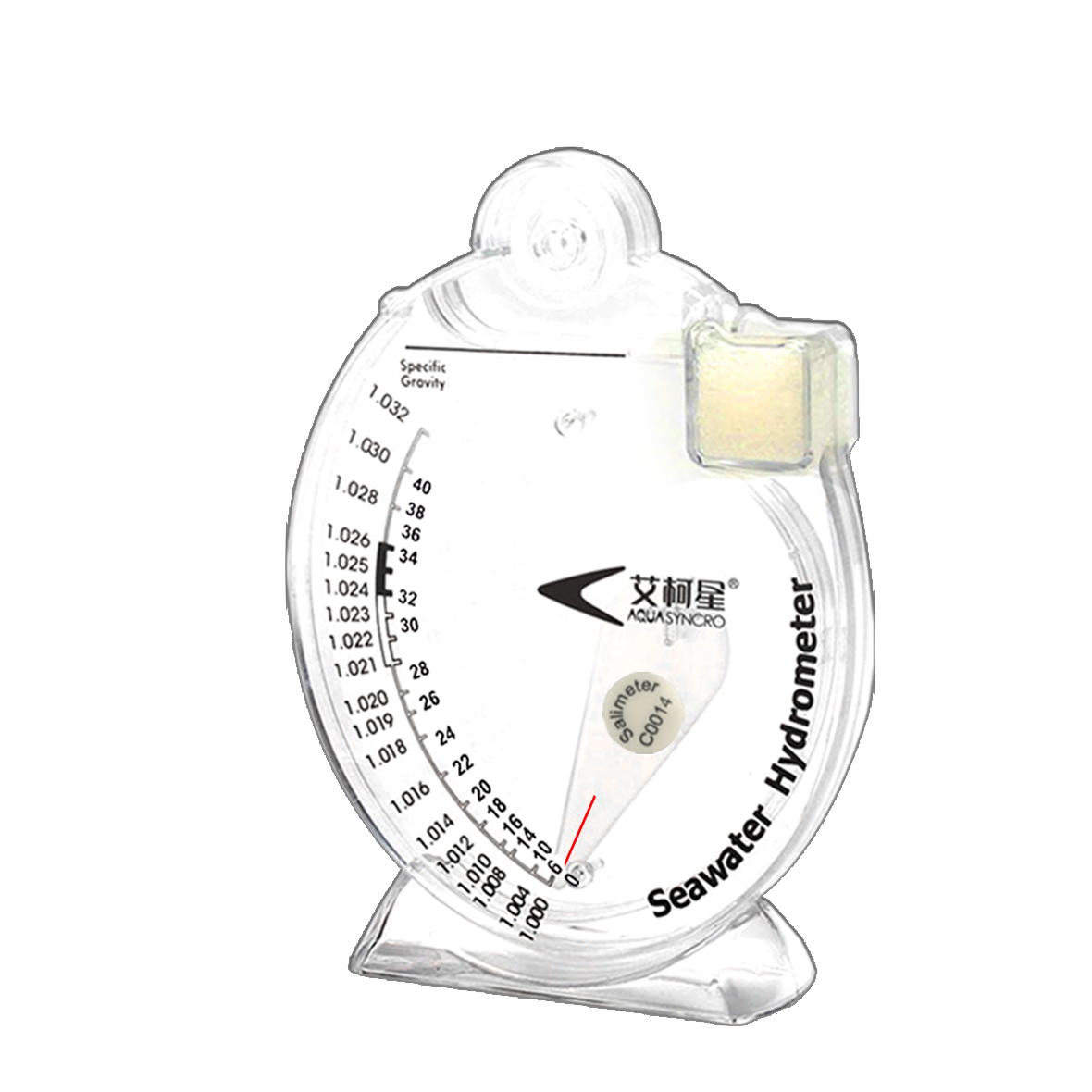 天天特价 日生SWH06艾柯星盐度计表海水比重计盐度测量工具高精度 - 图3