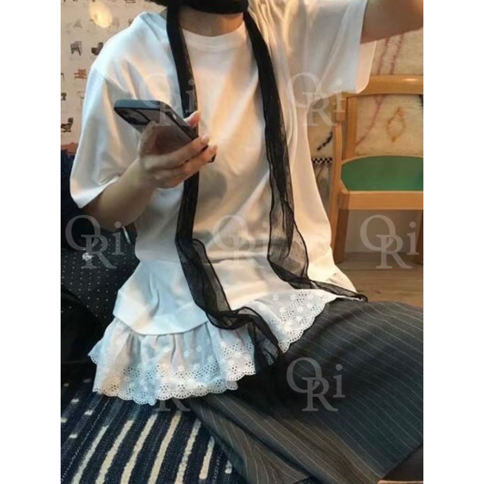 九1108韩国东大门t恤区O-Ri-8692171修身韩版优雅可爱大气冬季 - 图0