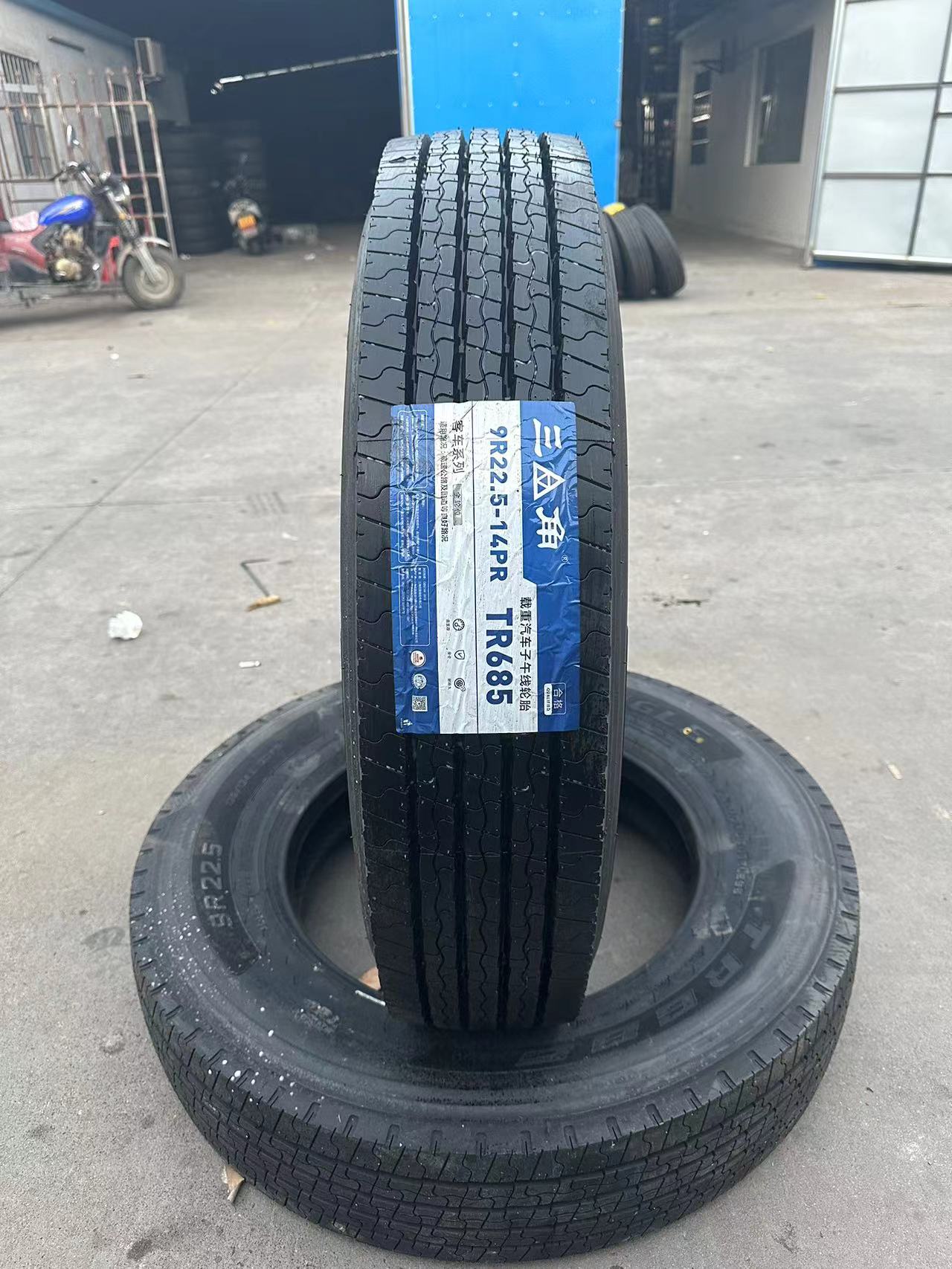 三角轮胎215 235/75R17.5三包225 245/70R19.5真空胎9.5R17.5 - 图1