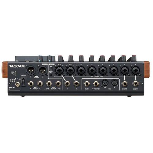 TASCAM model 12 16 24小型现场演出多轨录音 音乐制作 USB调音台 - 图1