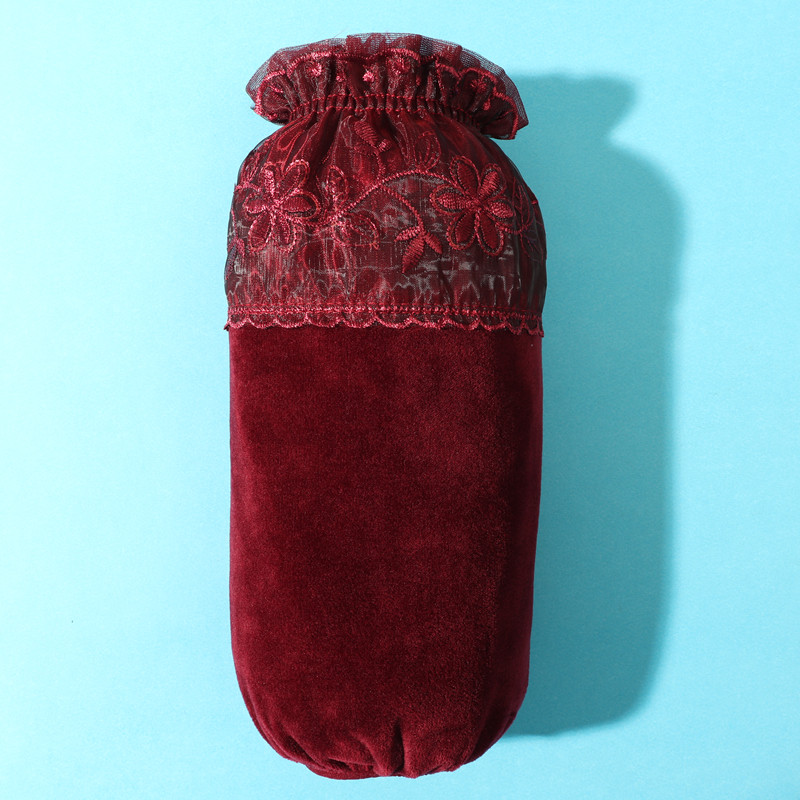 秋冬袖套防污家务学生长款套袖成人工作女蕾丝拼接宽松棉衣护袖头,淘宝优惠券,粉丝福利购,淘宝优惠卷