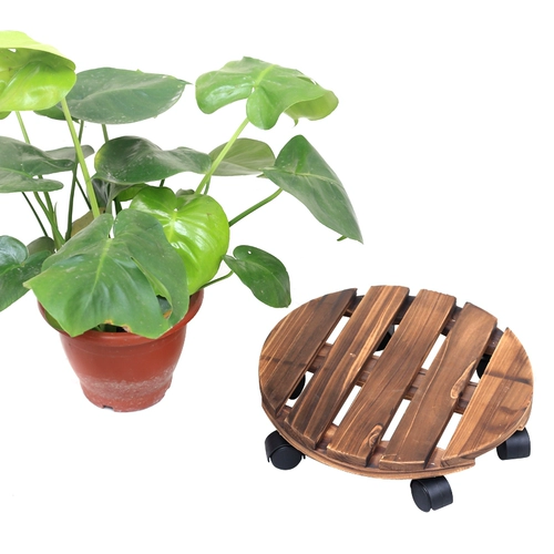 Принесите на колесо на колесах мобильный цветочный стой