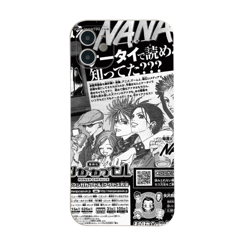 《NANA》二次元动漫手机壳适用iPhone15pro/14plus苹果13/12华为nova11/mtae60潮酷opporeno10安卓透明简约xs-图2