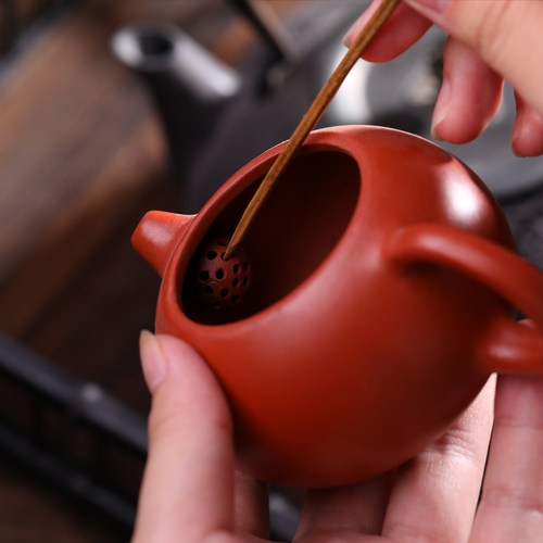 六合堂手工紫竹竹制茶扒茶针茶则紫砂壶疏通茶道配件六君子配件 - 图0