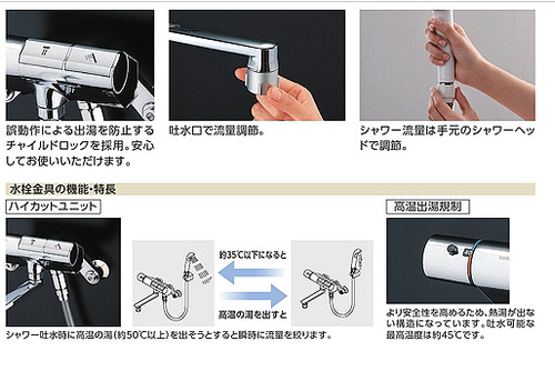 日本直邮代购 TOTO原装恒温水龙头花洒套装  淋浴  浴缸龙头 - 图0
